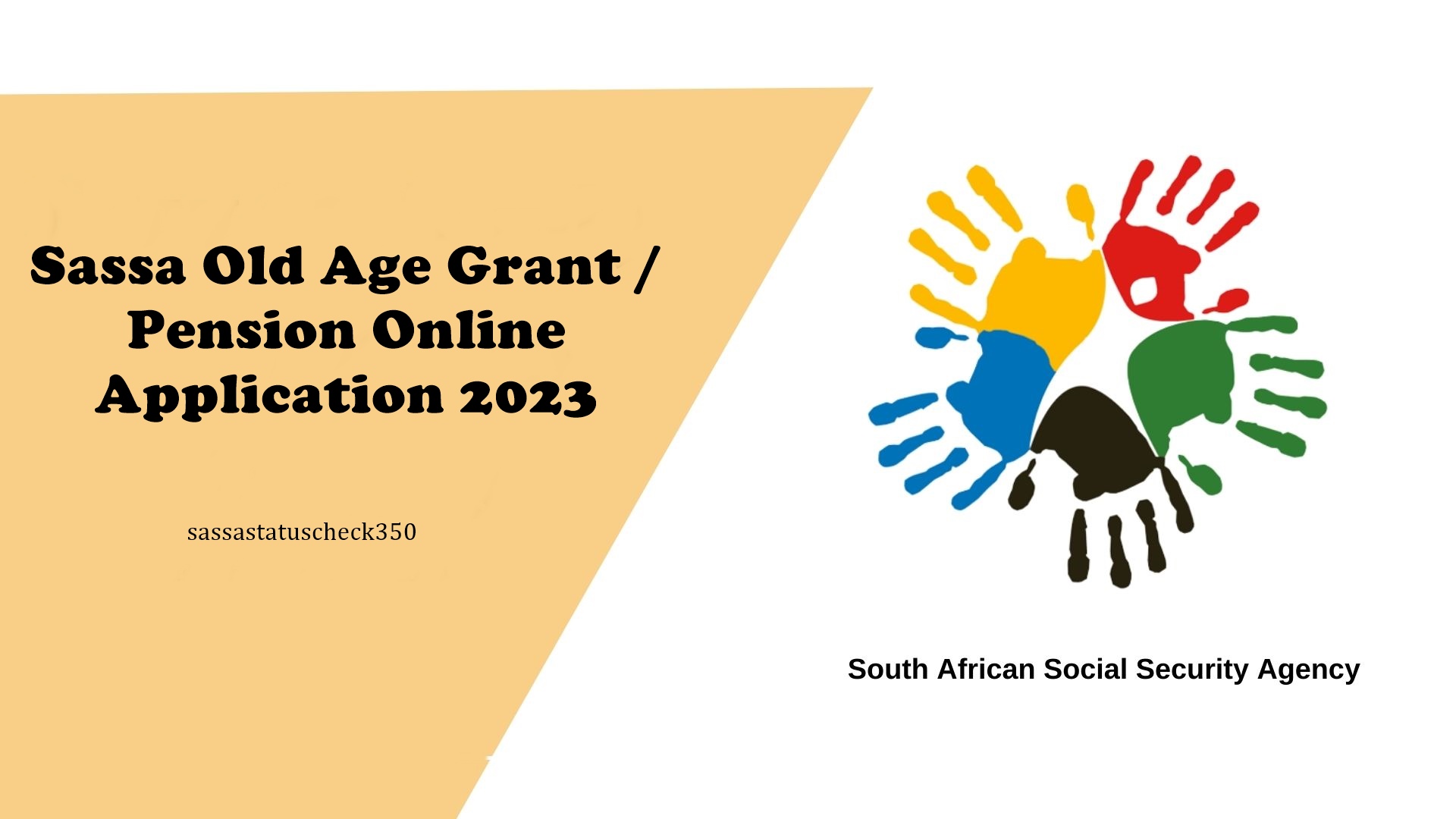 Sassa Old Age Grant Online Application 2023