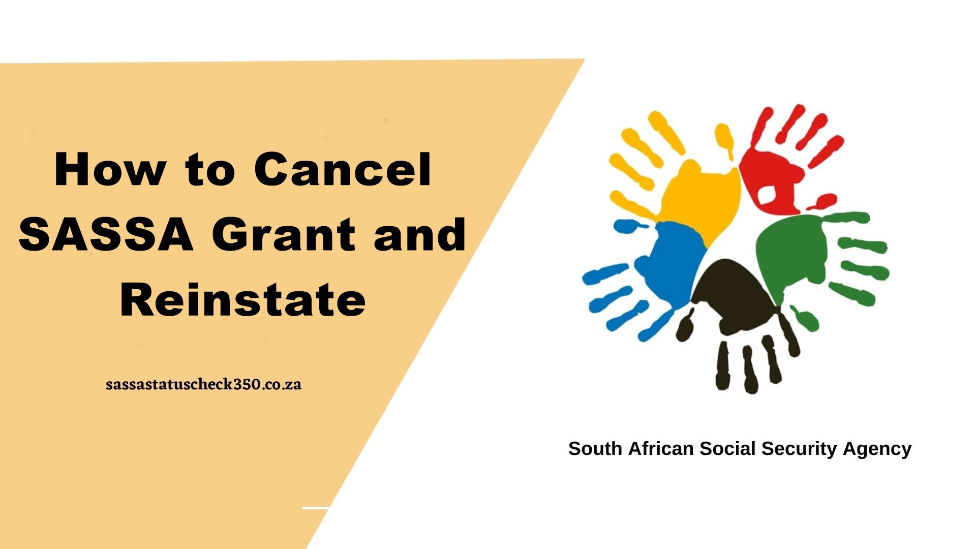 How to Cancel SASSA Grant and Reinstate