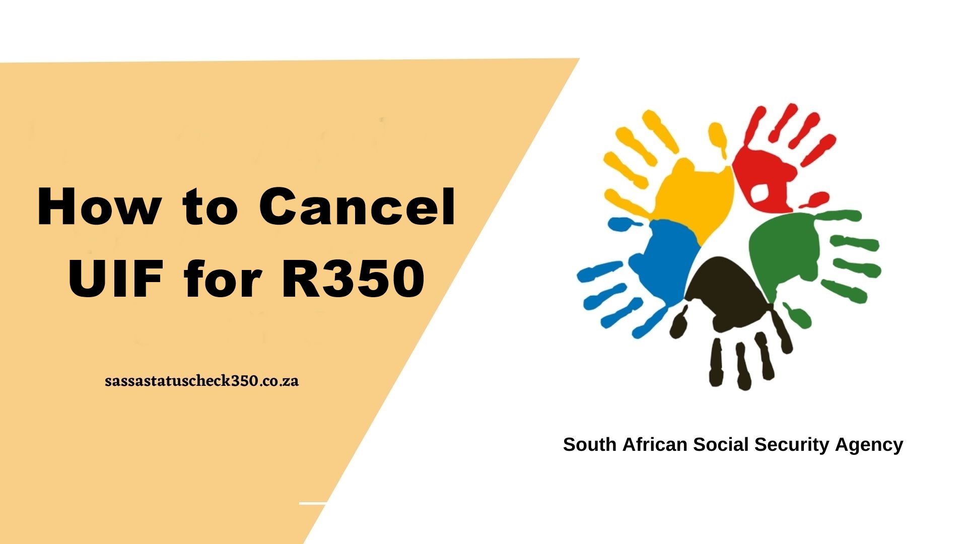 How to Cancel UIF for R350