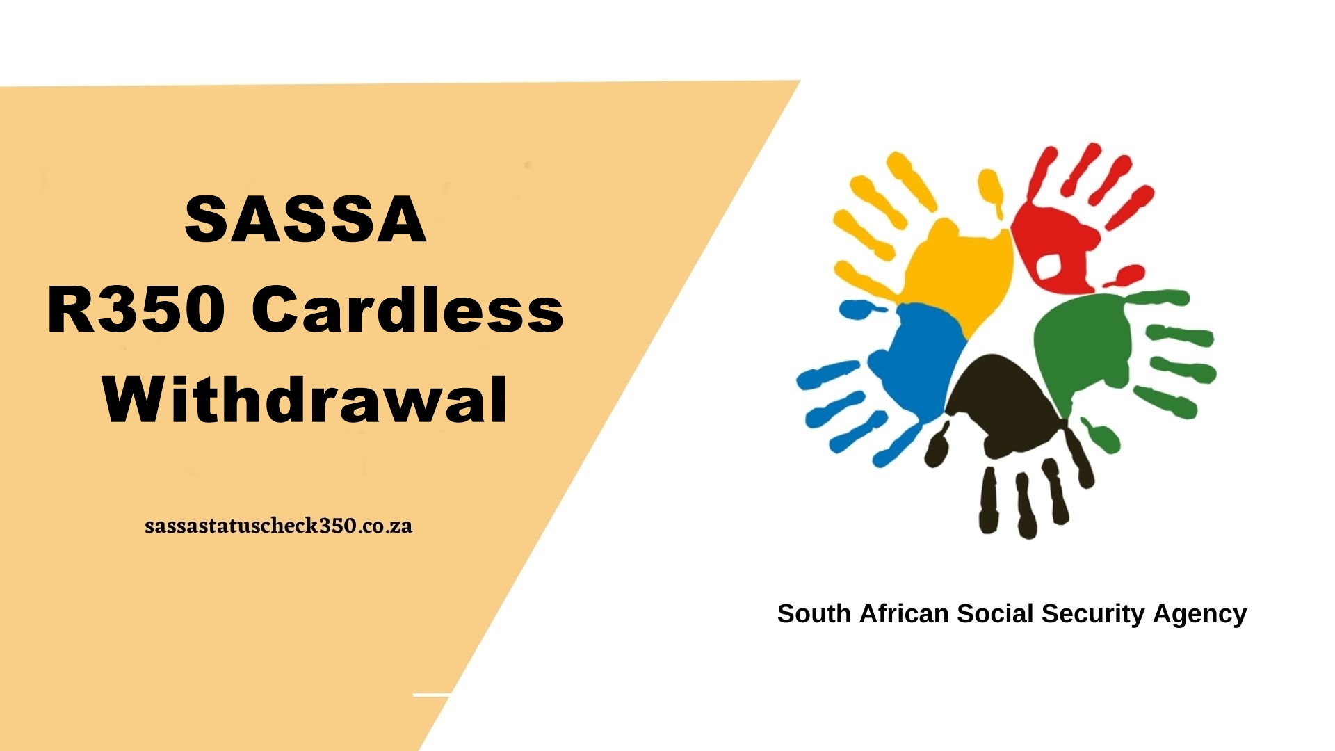 SASSA R350 Cardless Withdrawal